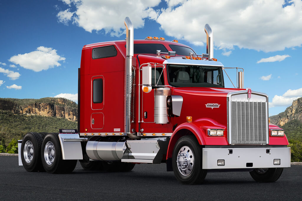 Red Kenworth Trucks